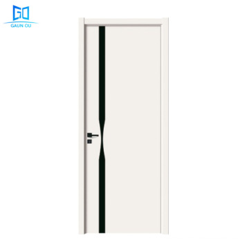 GO-A040 fashion wooden door friendly MDF interior hostel apartment door